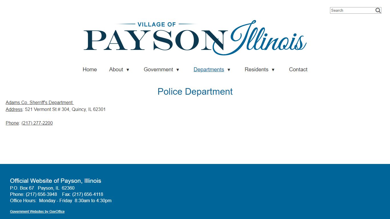 Police - Payson, IL